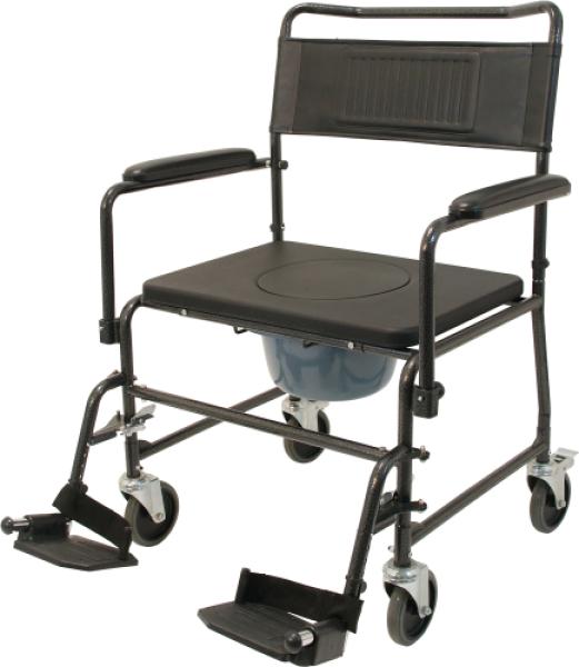 Toilettenrollstuhl TRS 200 XXL anthrazit